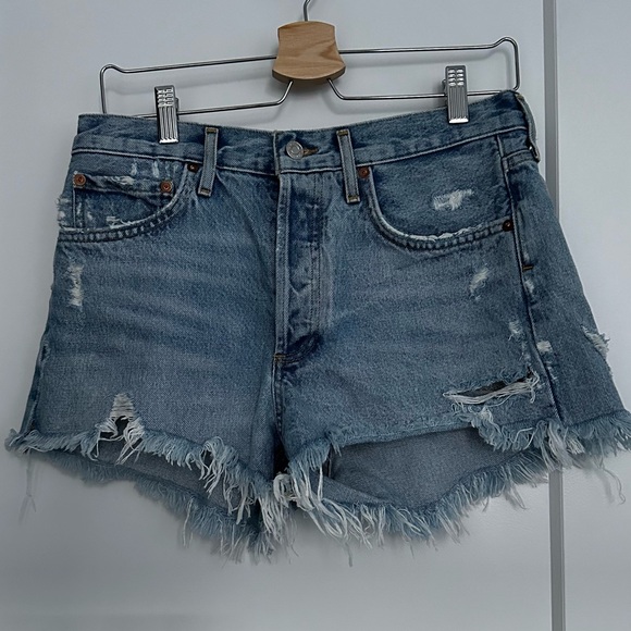 Agolde Jaden Jean Shorts - Picture 2 of 6